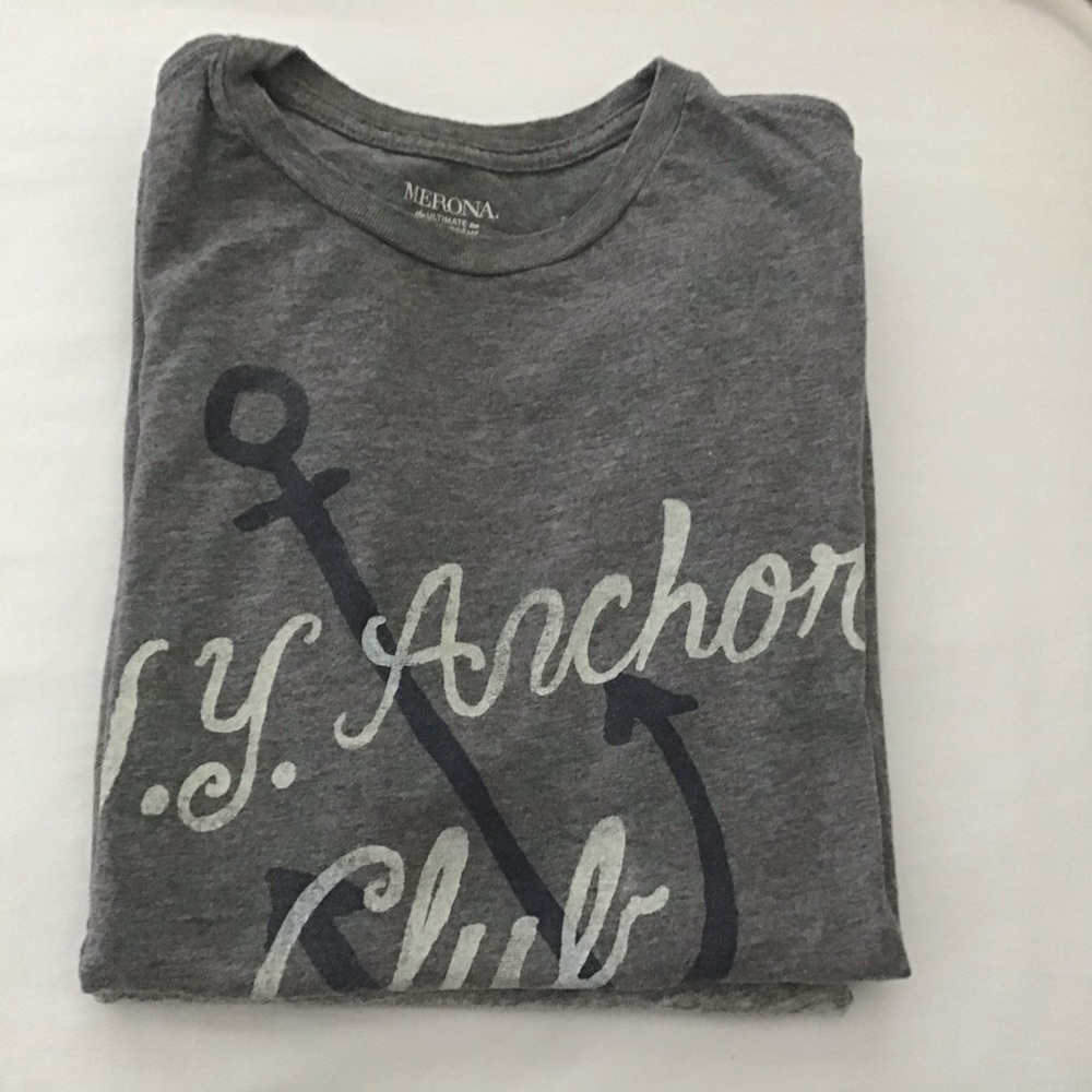 Merona NY Anchor Club Graphic Tee
